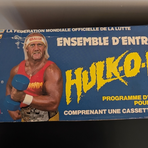 Vtg 1985 WWF Hulk Hogan's Hulkamania Deluxe Workout Set Brand New/Sealed. LJN - Picture 7 of 17
